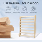 Ergonomic S-Shape Sauna Backrest with Superior Support - Canadian Hemlock