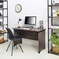Rustic Composite Wood Writing Desk with Water-Resistant Surface - Rustic