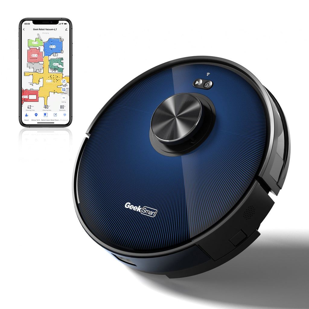 Geek Smart L7 Robot Vacuum Cleaner and Mop with 2700Pa Suction - ABS+PC