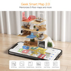 Geek Smart L7 Robot Vacuum Cleaner and Mop with 2700Pa Suction - ABS+PC