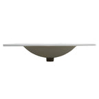 30" Bathroom Vanity with Ceramic Top - Modern Freestanding Design