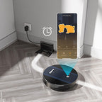 Geek Smart Robot Vacuum Cleaner G6 with Smart App Control - White