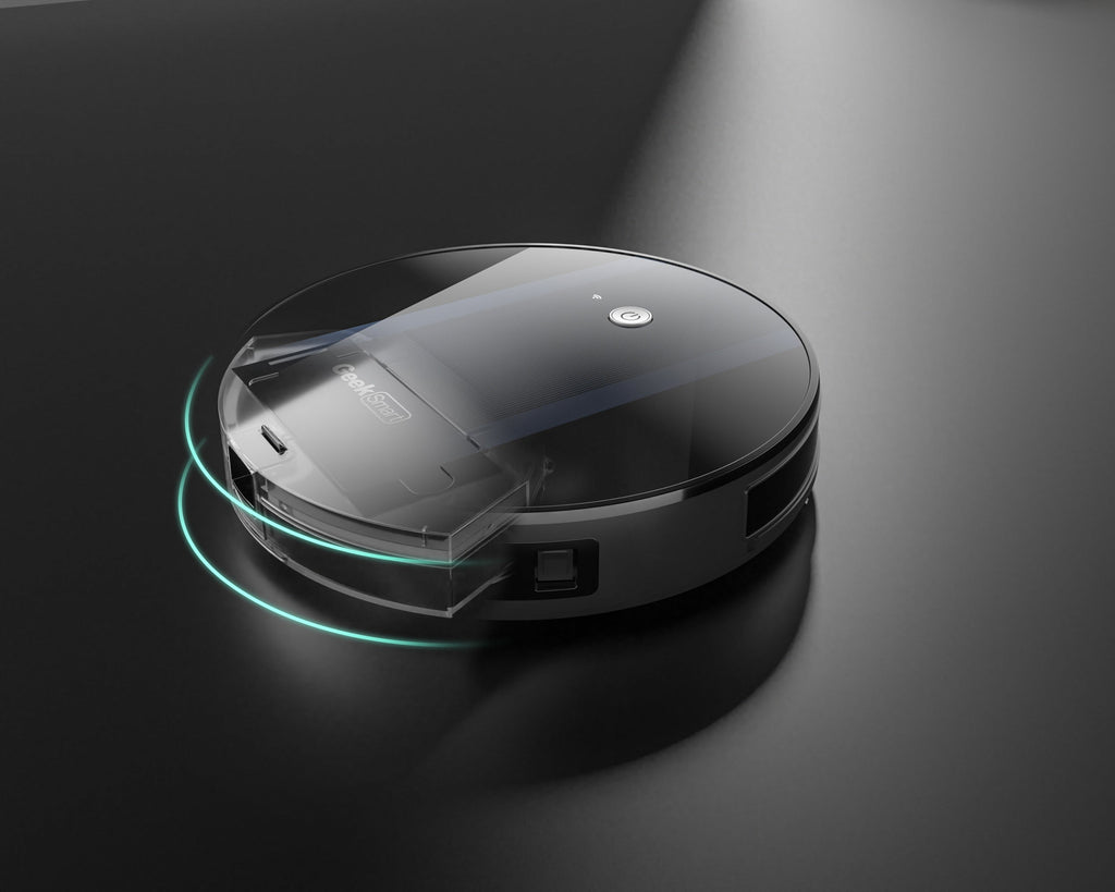Geek Smart Robot Vacuum Cleaner G6 with Smart App Control - White