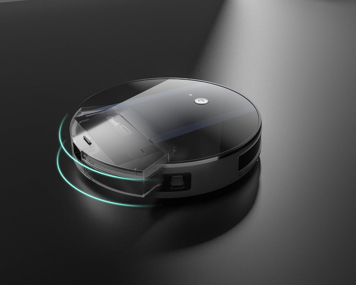 Geek Smart Robot Vacuum Cleaner G6 with Smart App Control - White