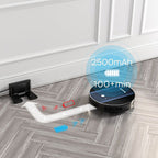 Geek Smart Robot Vacuum Cleaner G6 with Smart App Control - White