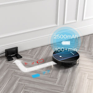 Geek Smart Robot Vacuum Cleaner G6 with Smart App Control - White