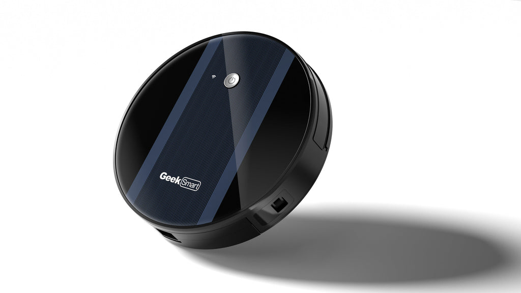 Geek Smart Robot Vacuum Cleaner G6 with Smart App Control - White