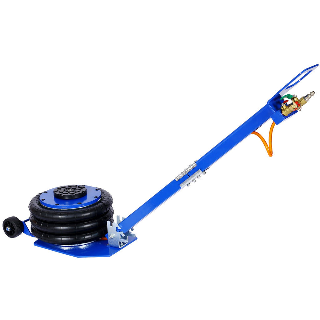 3T Triple Bag Air Jack with 6600lbs Capacity - Blue or Yellow