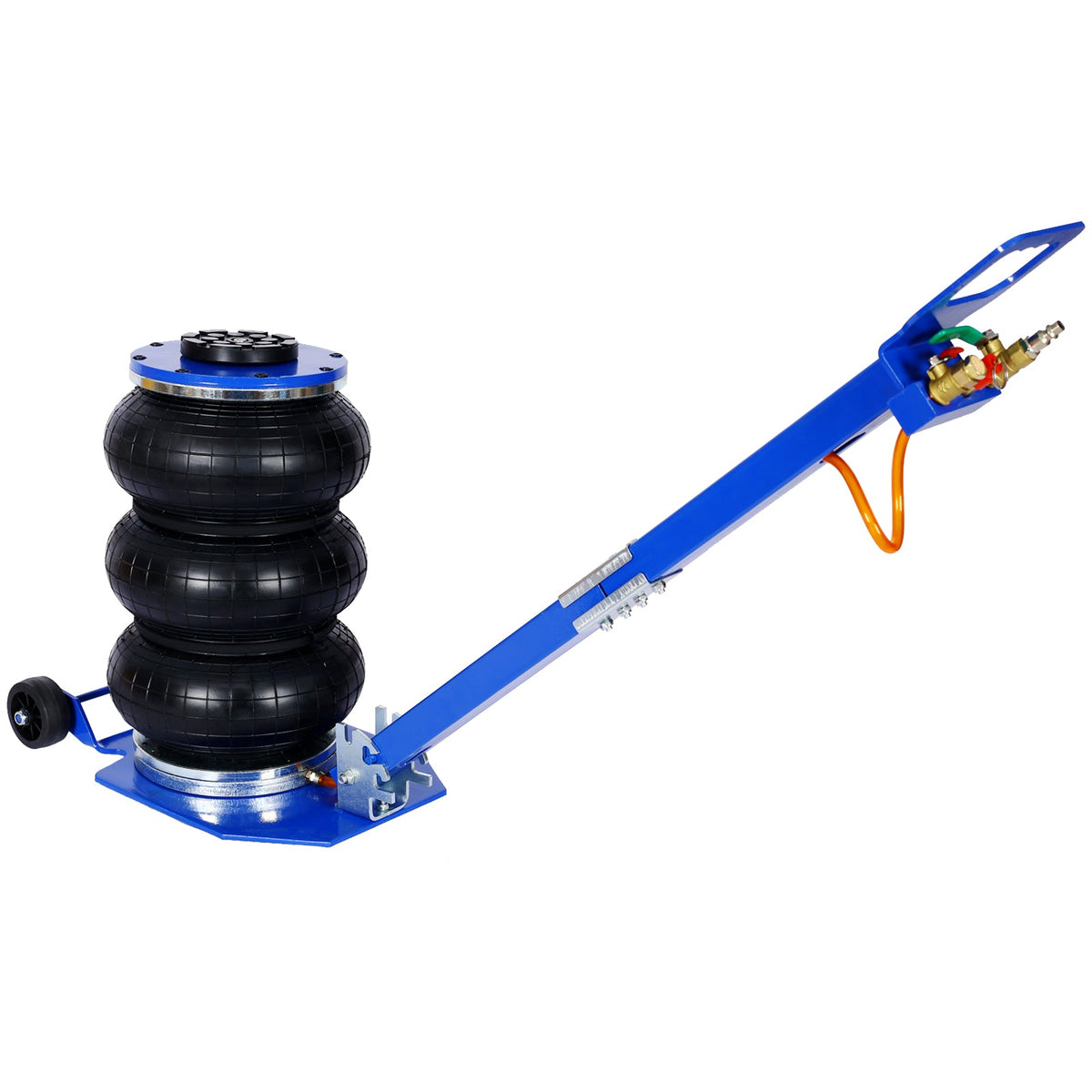 3T Triple Bag Air Jack with 6600lbs Capacity - Blue or Yellow