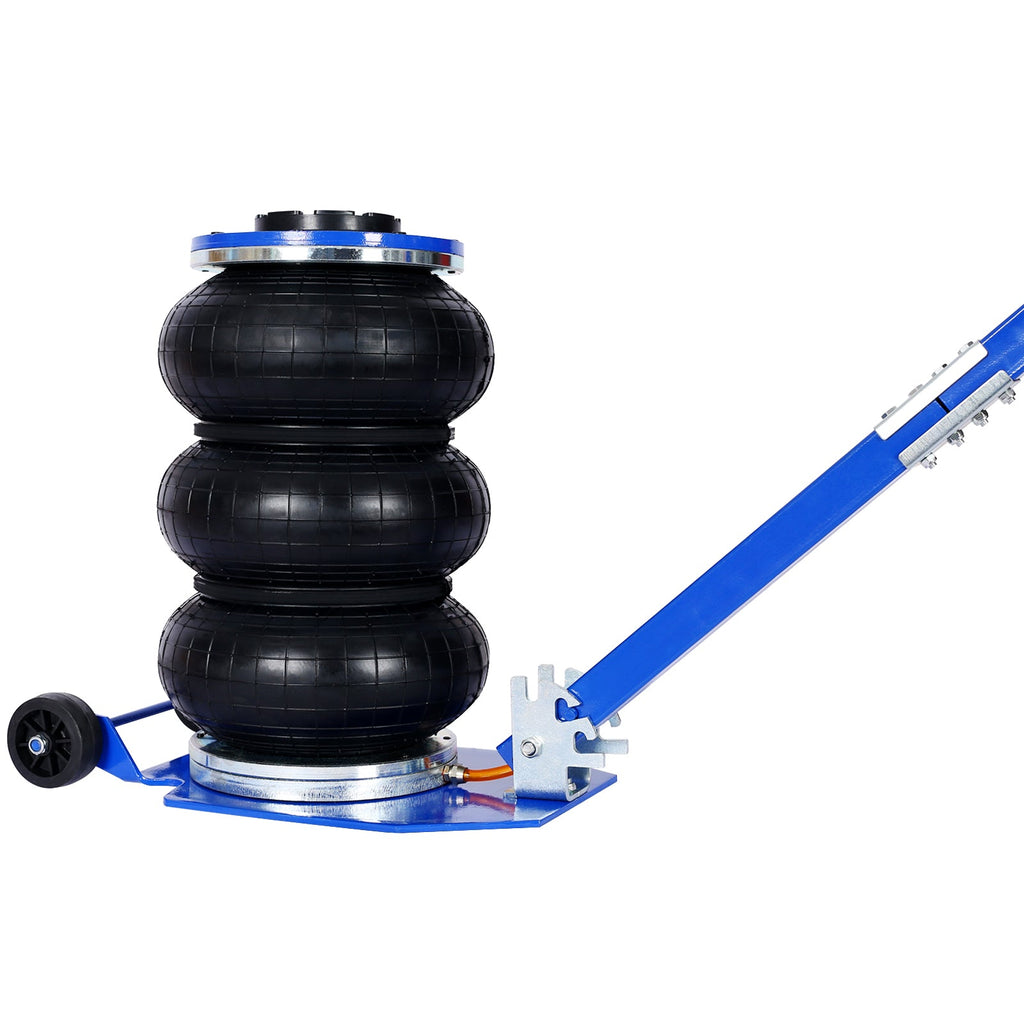 3T Triple Bag Air Jack with 6600lbs Capacity - Blue or Yellow
