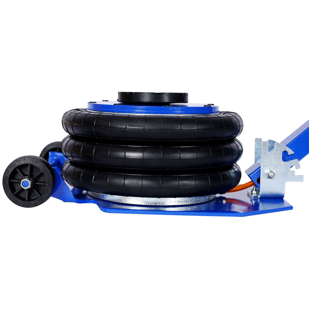 3T Triple Bag Air Jack with 6600lbs Capacity - Blue or Yellow
