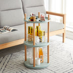 360° Rotating Bookshelf