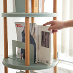 360° Rotating Bookshelf