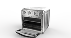 16QT Air Fryer Toaster Oven Combo with Multi-Function Presets - Stainless Steel