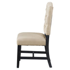Retro Style Dining Chair Set with Upholstered Seats - TREXM