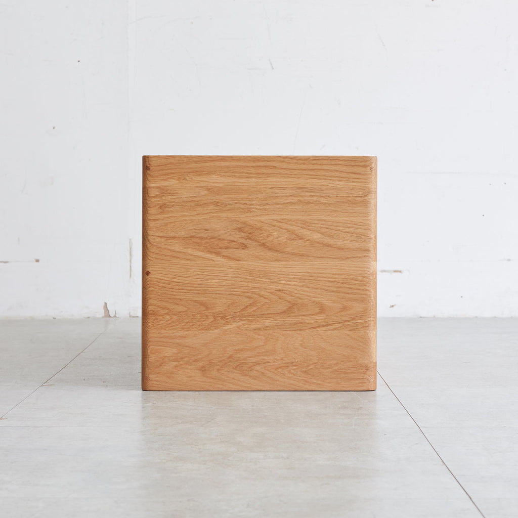 Solid Wood Storage Cabinet with Modern Design - Oak