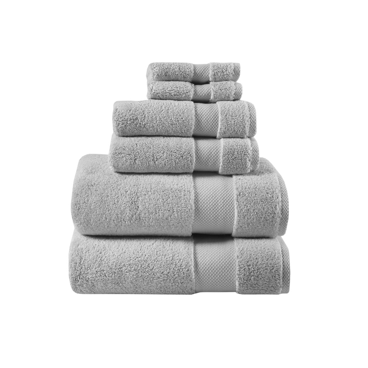 1000 GSM 100% Cotton 6 Piece Towel Set