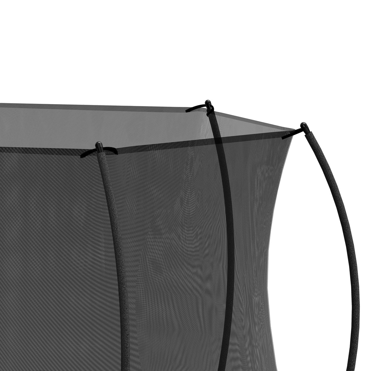 14FT Trampoline with Safety Enclosure Net – Steel Frame