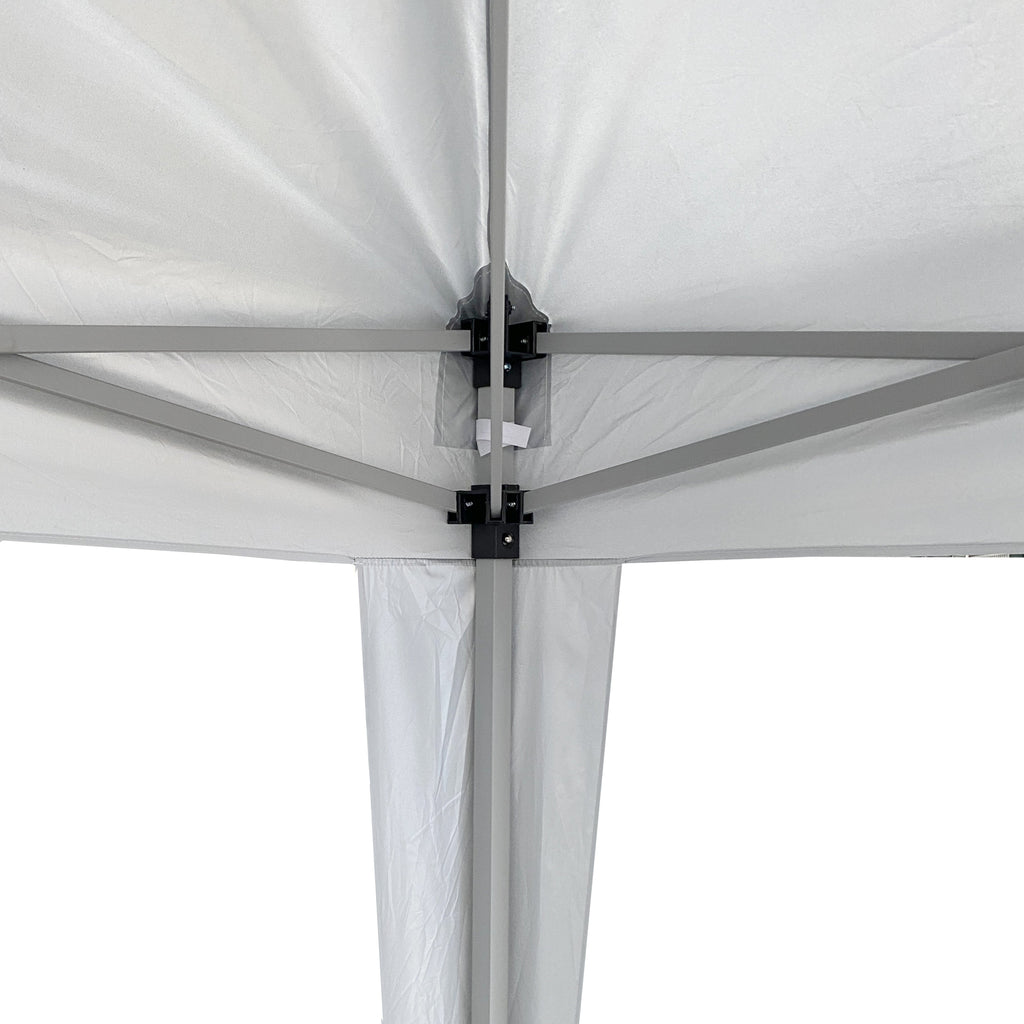 Outdoor 10x10 Ft Pop Up Gazebo Canopy Tent with Removable Sidewalls - White
