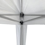 Outdoor 10x10 Ft Pop Up Gazebo Canopy Tent with Removable Sidewalls - White
