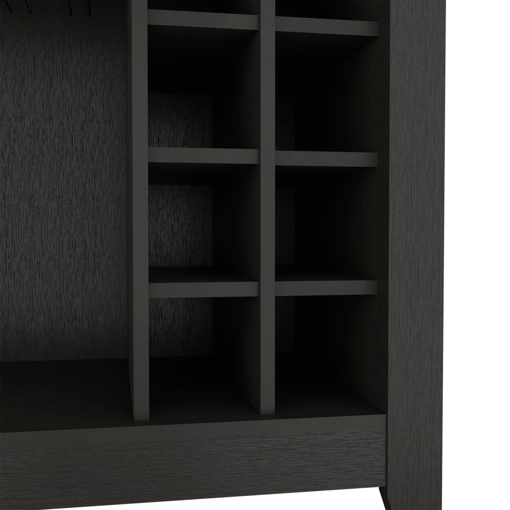 Mojito Bar Cabinet with Open Drawer & Shelf - Particle Board