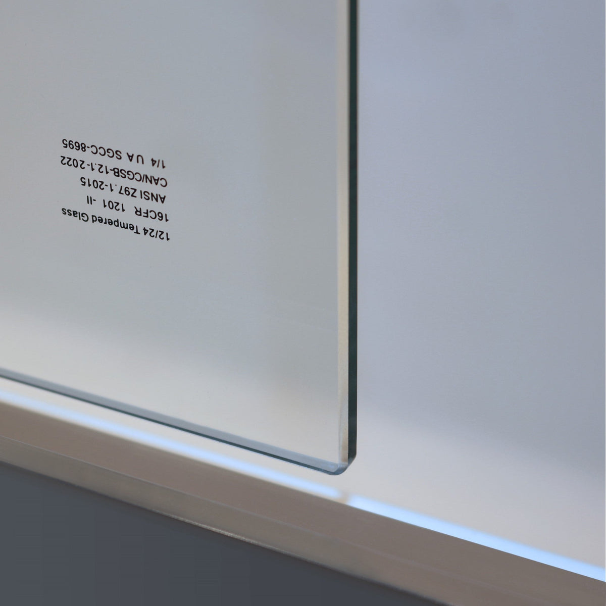 Double Sliding Tub Shower Door with Aluminium Alloy Frame - 56-60"W x 60"H