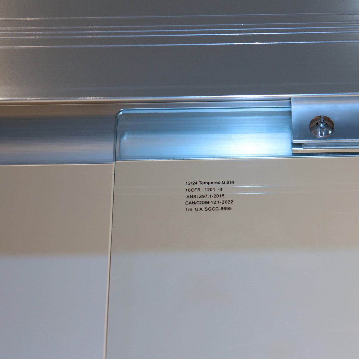 Double Sliding Tub Shower Door with Aluminium Alloy Frame - 56-60"W x 60"H