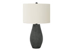 Contemporary Resin Table Lamp with 3-Way Lighting - Black