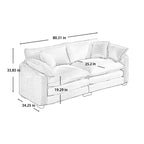 Oversized Deep-Seat Fabric Sofa & Chair Sets