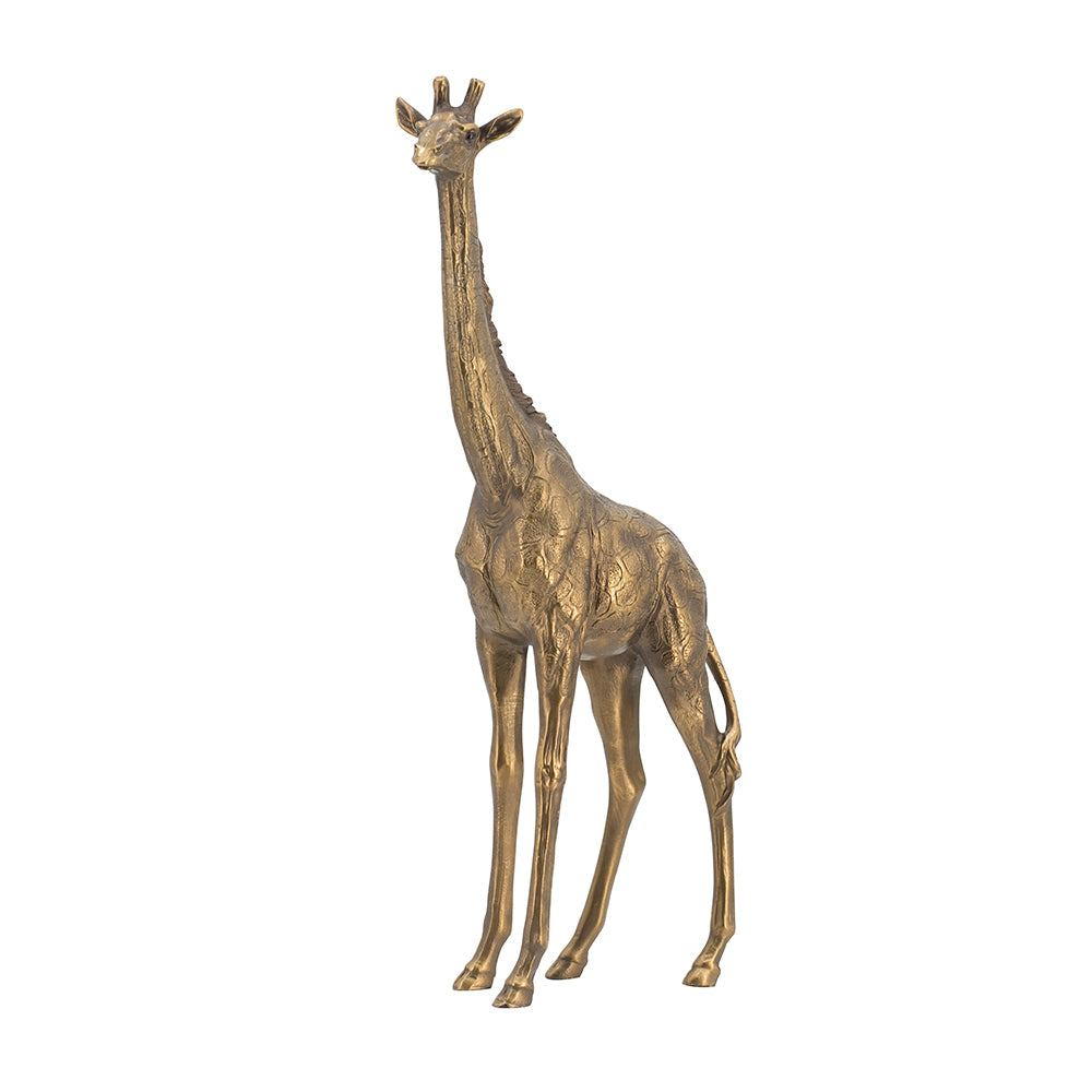 Giraffe Statuette, Animal Statue Decor
