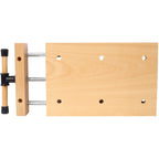 Portable Hardwood Workbench with Quick Release Handle - Natural