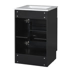 Bathroom Vanity with Sink and Adjustable Shelf - Multiple Colors