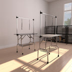 Folding Pet Grooming Table with Adjustable Arm - Multiple Colors
