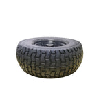 Flat Free Tire and Wheel Assembly with 3" Hub - Black