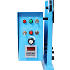 Heavy Duty Rotary Welding Positioner Turntable Table with Manual Tilt - Blue