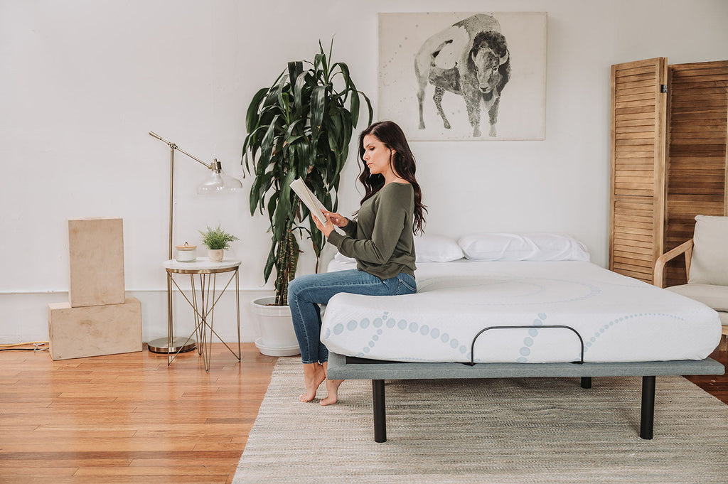 8" Memory Foam Mattress with Pressure-Relief Technology - White