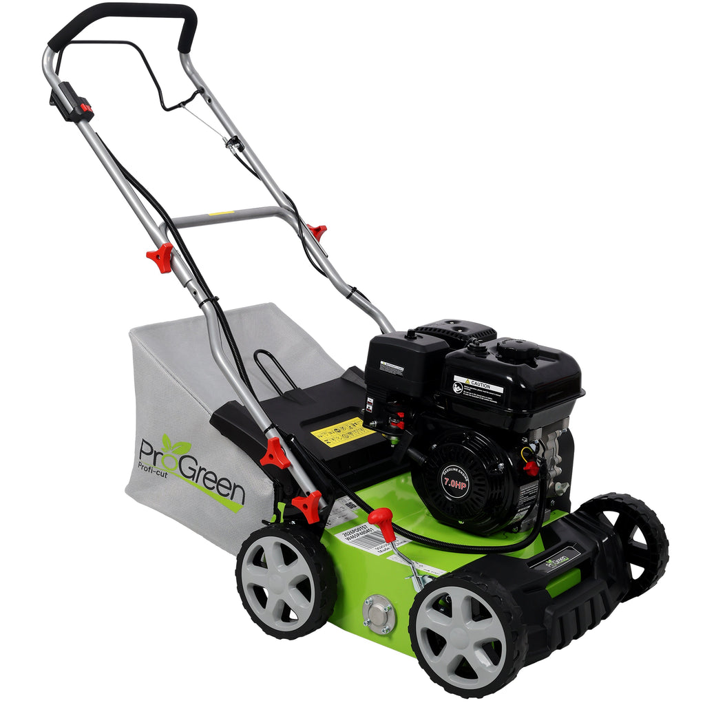Progreen Gasoline Engine Scarifier 16in Dethatcher
