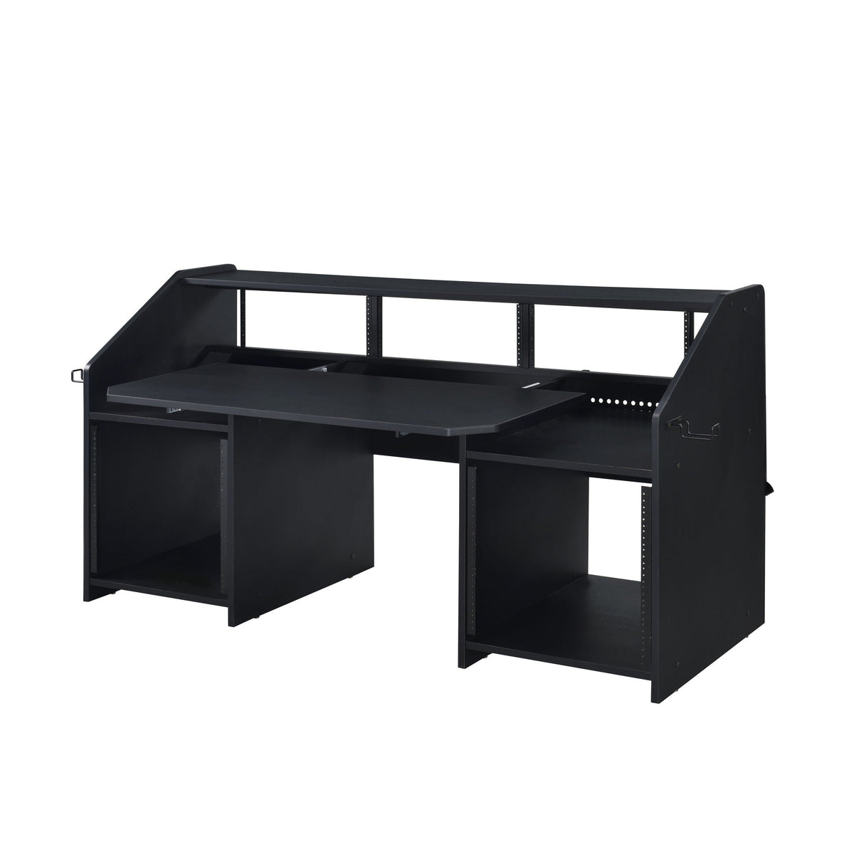 Annette Music Desk with Cable Management - Dark Brown or Black