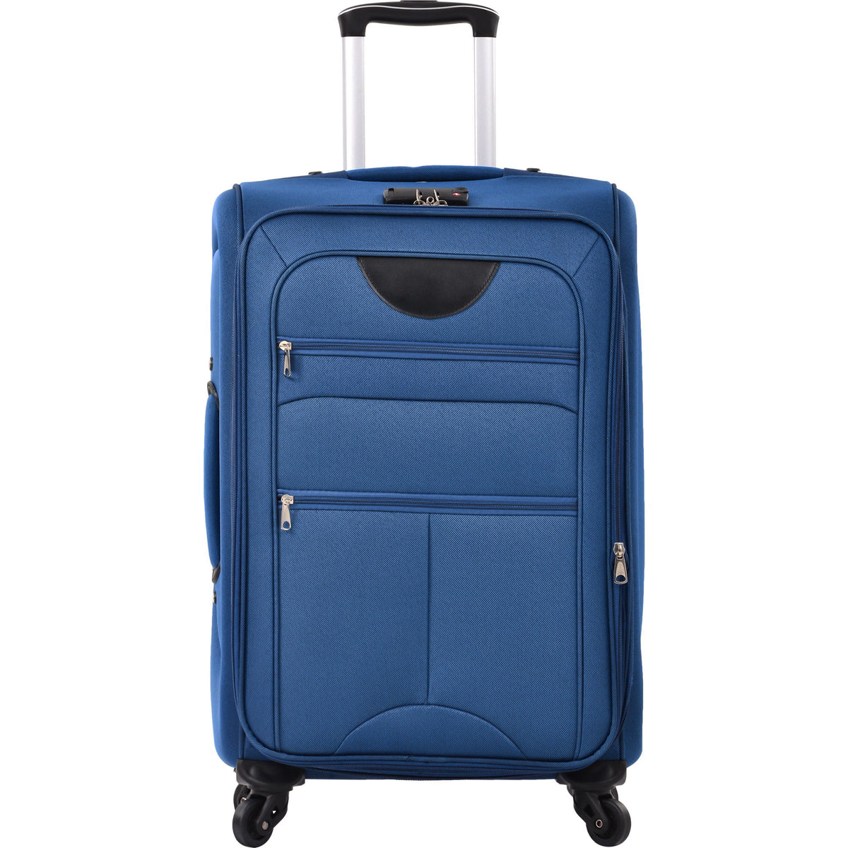 Expandable Softside Luggage 3 Piece Set with Spinner Wheels - Multiple Colors