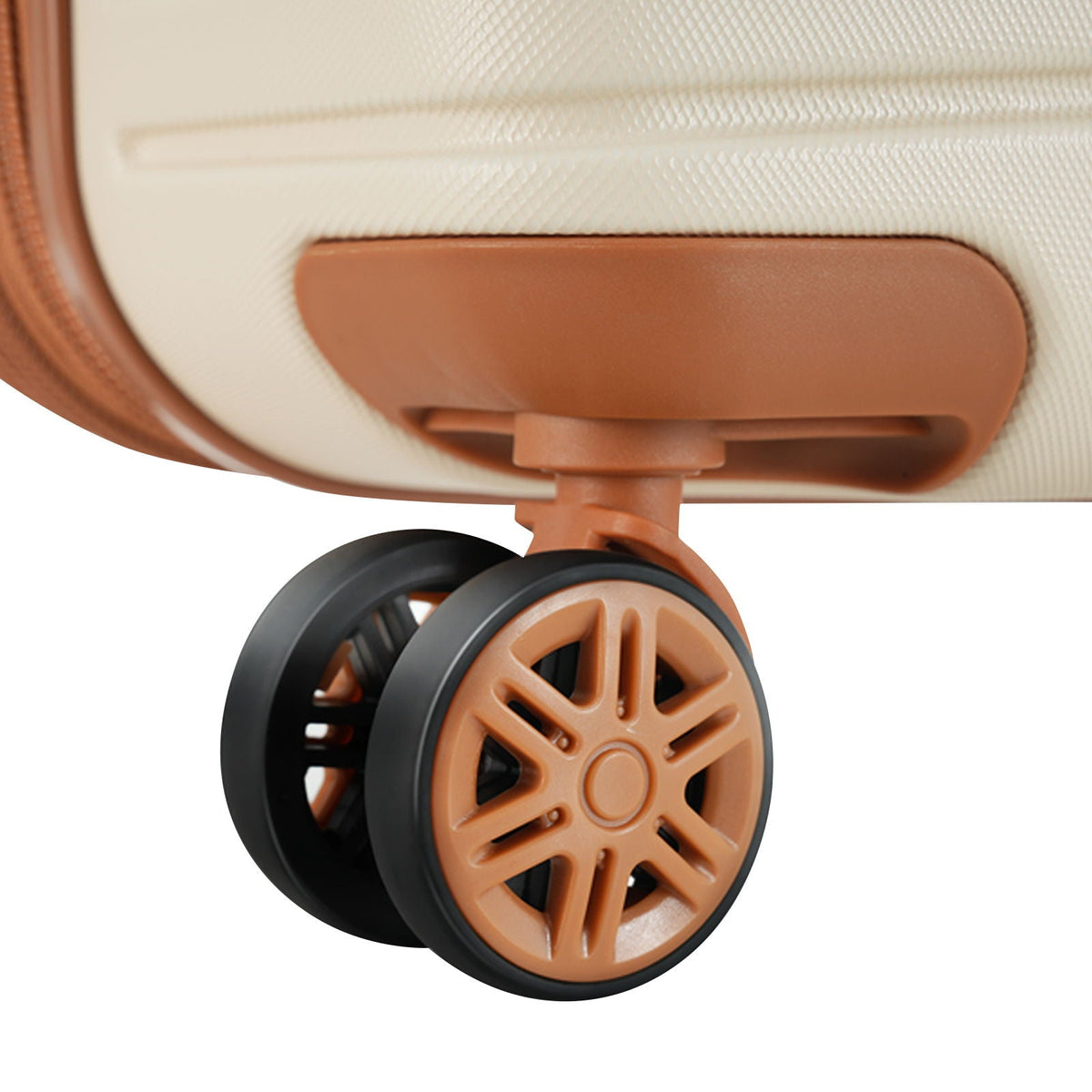 4 Piece Hard Shell Luggage Set with Spinner Wheels - Multiple Colors