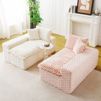 Multifunctional Stationary Sofa with Adjustable Layout - Choice of Color