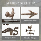 Classic Rooster Weathervane