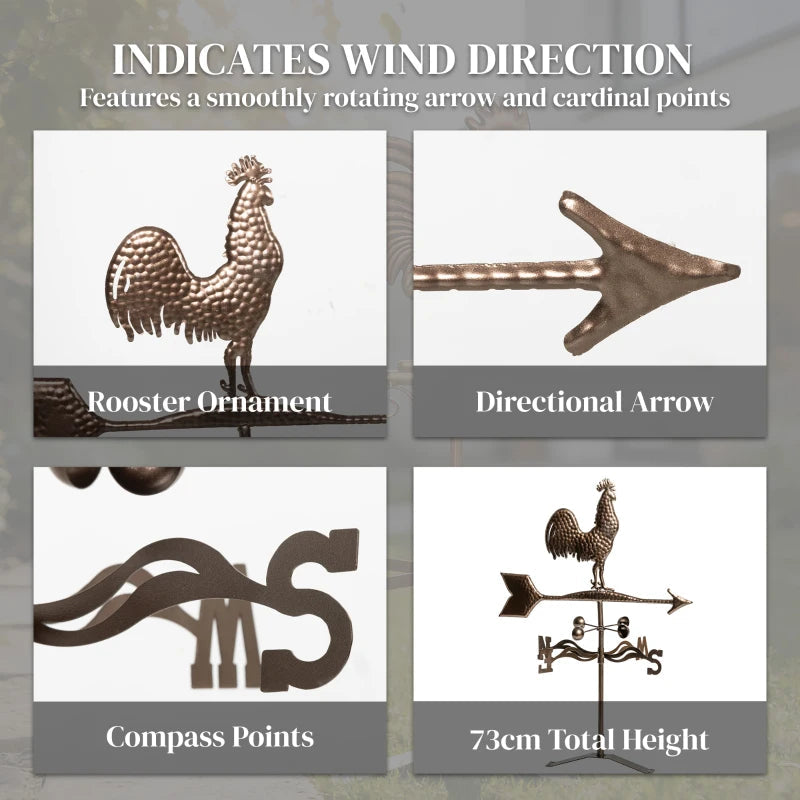 Classic Rooster Weathervane