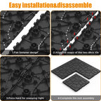 New Stone Texture Patio Deck Tiles