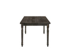 Claudia II Weathered Dining Table - Gray