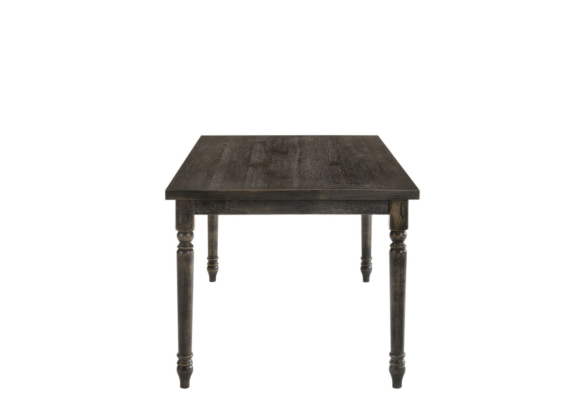 Claudia II Weathered Dining Table - Gray