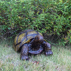 Large 3D Turtle Statue with Realistic Detailing - Resin