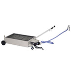 20 Gallon Low Profile Oil Drain with Pump - Gray
