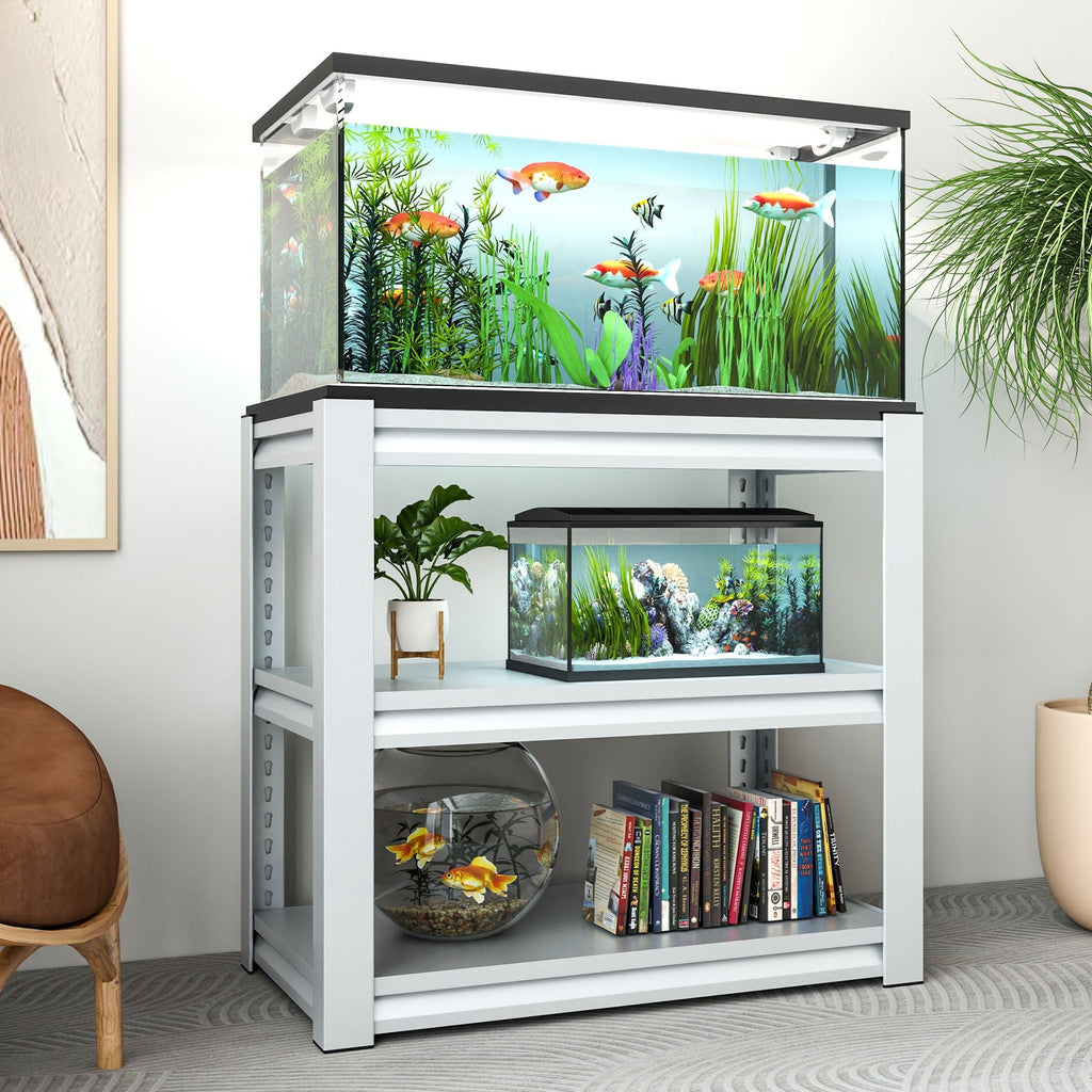 Stylish Metal Aquarium Stand For 20 - 30 Gallon Tanks