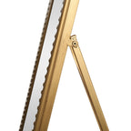 Full Length Mirror With Stand - Antique Gold Floor Mirror for Bedroom